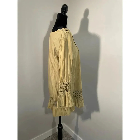 S.R. Fashion Flowy Bell Sleeve Bohemian Tunic Top‎ - Picture 9 of 11